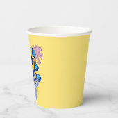 Sesamstraße | Mecha Builder planen Testlösung Pappbecher (Rückseite)