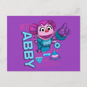 Sesamstraße   Mecha Builders Abby Cadabby Postkarte