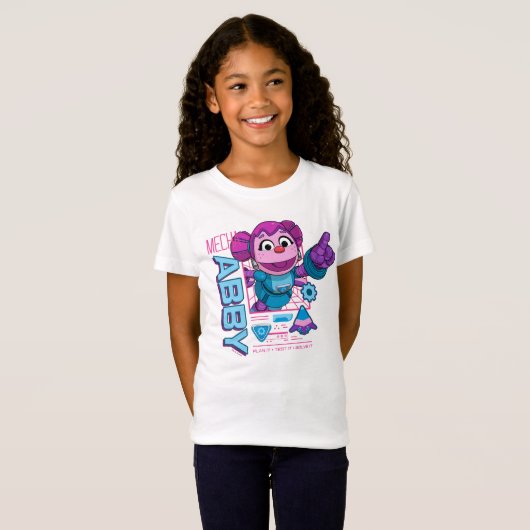 Sesamstraße | Mecha Builders Abby Cadabby T-Shirt (Vorne ganz)
