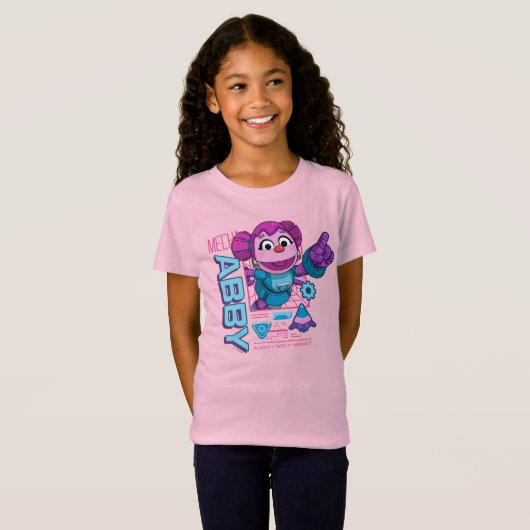 Sesamstraße | Mecha Builders Abby Cadabby T-Shirt (Vorne ganz)