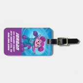 Sesamstraße | Mecha Builders Abby | Name hinzufüge Gepäckanhänger (Vorderseite horizontal)