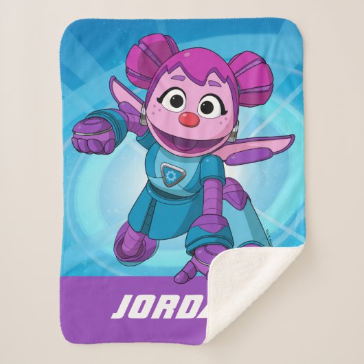 Sesamstraße | Mecha Builders Abby | Name hinzufüge Sherpadecke (Vorderseite)