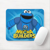 Sesamstraße | Mecha Builders Cookie in Aktion Mousepad (Mit Mouse)