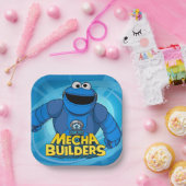 Sesamstraße | Mecha Builders Cookie in Aktion Pappteller (Party)