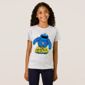 Sesamstraße | Mecha Builders Cookie in Aktion T-Shirt (Vorne ganz)