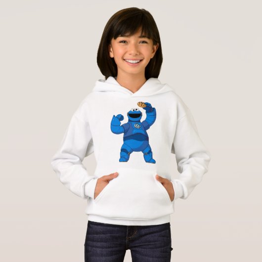Sesamstraße | Mecha Builders Cookie Monster Hoodie (Vorne ganz)