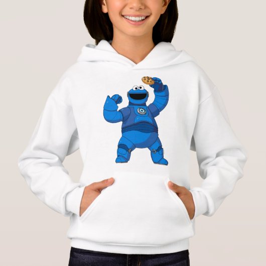 Sesamstraße | Mecha Builders Cookie Monster Hoodie (Vorderseite)