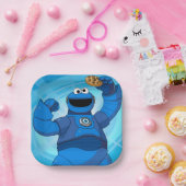 Sesamstraße | Mecha Builders Cookie Monster Pappteller (Party)