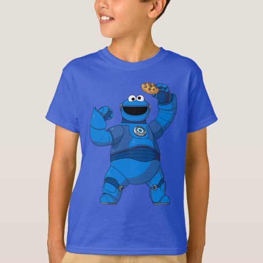 Sesamstraße | Mecha Builders Cookie Monster T-Shirt (Vorderseite)