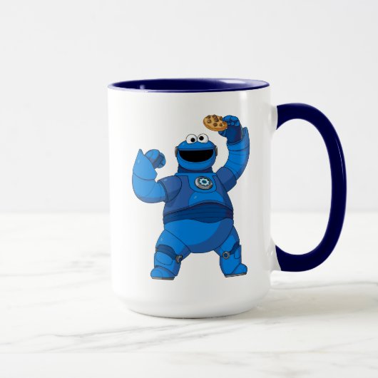Sesamstraße | Mecha Builders Cookie Monster Tasse (Rechts)