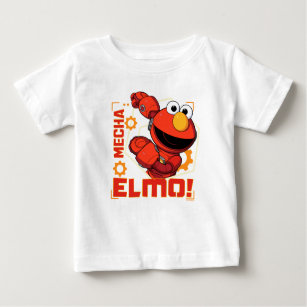 Sesamstraße   Mecha Builders Elmo Design Baby T-shirt