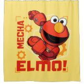 Sesamstraße | Mecha Builders Elmo Design Duschvorhang (Vorderseite)