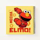 Sesamstraße | Mecha Builders Elmo Design Notizblock (Rückseite)