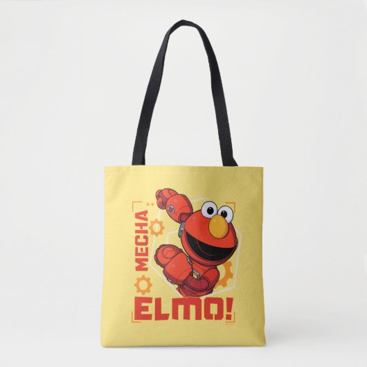 Sesamstraße | Mecha Builders Elmo Design Tasche (Vorderseite)