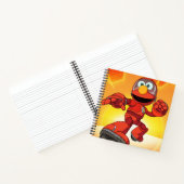 Sesamstraße | Mecha Builders Elmo in Aktion Notizblock (Innenseite)