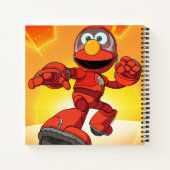 Sesamstraße | Mecha Builders Elmo in Aktion Notizblock (Rückseite)