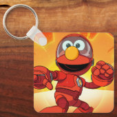 Sesamstraße | Mecha Builders Elmo in Aktion Schlüsselanhänger (Vorderseite)