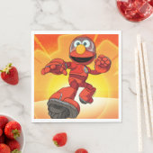 Sesamstraße | Mecha Builders Elmo in Aktion Serviette (Beispiel)