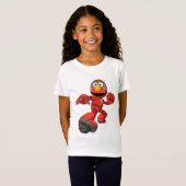 Sesamstraße | Mecha Builders Elmo in Aktion T-Shirt (Vorne ganz)
