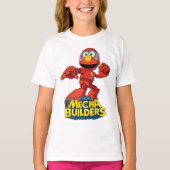 Sesamstraße | Mecha Builders Elmo in Aktion T-Shirt (Vorderseite)