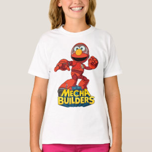 Sesamstraße   Mecha Builders Elmo in Aktion T-Shirt