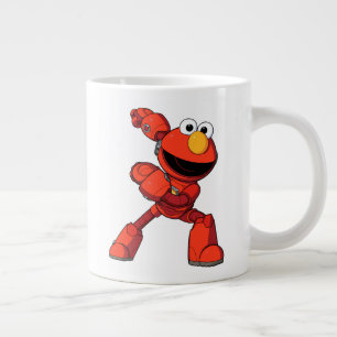 Sesamstraße   Mecha Builders Elmo Jumbo-Tasse