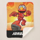 Sesamstraße | Mecha Builders Elmo | Name hinzufüge Sherpadecke (Vorderseite)