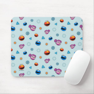 Sesamstraße Mecha Builders gegenüber Muster Mousepad