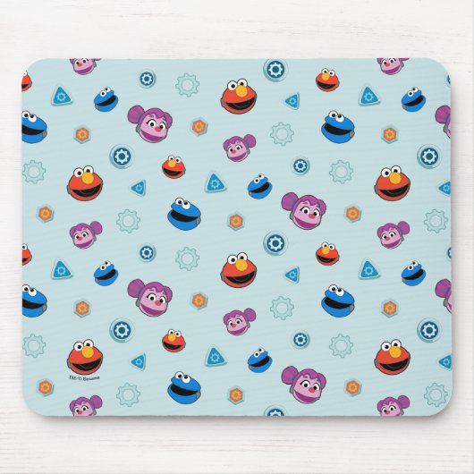 Sesamstraße | Mecha Builders gegenüber Muster Mousepad (Vorne)