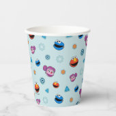 Sesamstraße | Mecha Builders gegenüber Muster Pappbecher (Vorderseite)