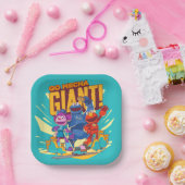 Sesamstraße | Mecha Builders Go Mecha Riese! Pappteller (Party)