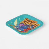 Sesamstraße | Mecha Builders Go Mecha Riese! Pappteller (Gewinkelt)