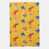 Sesamstraße | Mecha Builders Pattern Geschirrtuch (Vertikal)