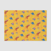 Sesamstraße | Mecha Builders Pattern Seidenpapier (Vorderseite)