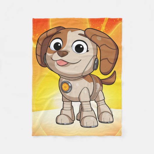 Sesamstraße | Mecha Builders Tango Fleecedecke (Vorderseite)