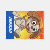 Sesamstraße | Mecha Builders Tango | Name hinzufüg Fleecedecke (Vorderseite (Horizontal))