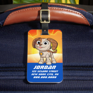 Sesamstraße   Mecha Builders Tango   Name hinzufüg Gepäckanhänger