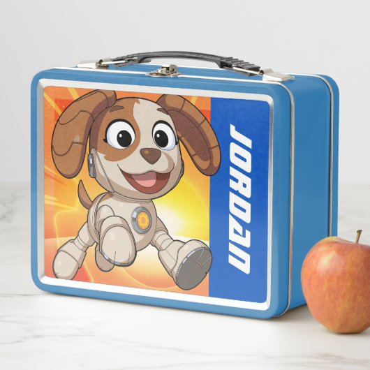 Sesamstraße | Mecha Builders Tango | Name hinzufüg Metall Brotdose (Beispiel)