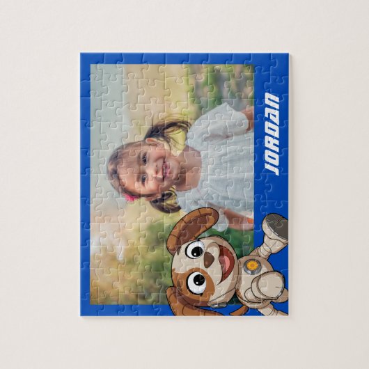 Sesamstraße | Mecha Builders Tango | Name hinzufüg Puzzle (Vertikal)