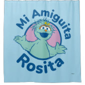 Sesamstraße | Mi Amiguita Rosita Duschvorhang (Vorderseite)
