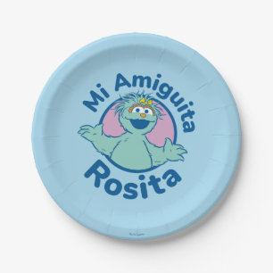 Sesamstraße   Mi Amiguita Rosita Pappteller