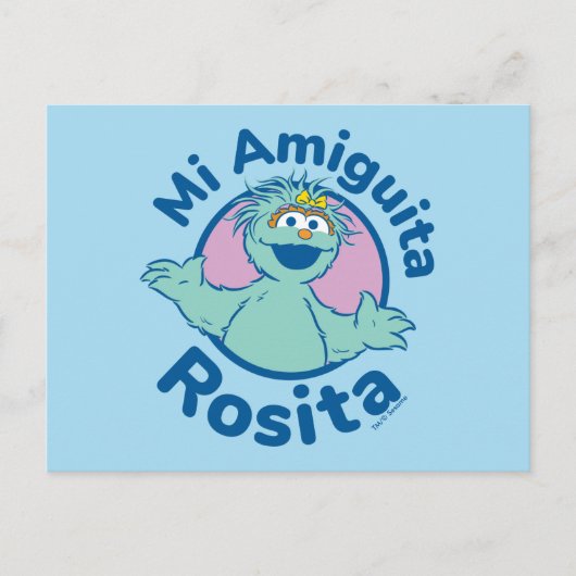 Sesamstraße | Mi Amiguita Rosita Postkarte (Vorderseite)