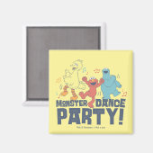 Sesamstraße | Monster Dance Party Magnet (Vorderseite/Rückseite)