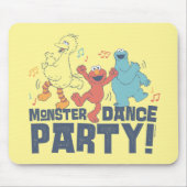 Sesamstraße | Monster Dance Party Mousepad (Vorne)