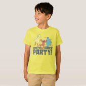 Sesamstraße | Monster Dance Party T-Shirt (Vorne ganz)
