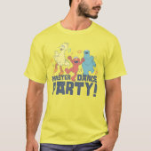 Sesamstraße | Monster Dance Party T-Shirt (Vorderseite)