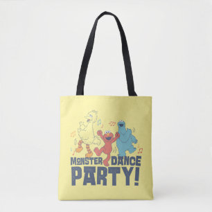 Sesamstraße Monster Dance Party Tasche