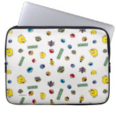 Sesamstraße-Muster Laptopschutzhülle (Vorderseite)