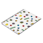 Sesamstraße-Muster Notizblock (Linke Seite)