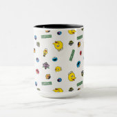 Sesamstraße-Muster Tasse (Zentrum)